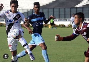 Daniel batista rios em atuação contra o vasco da gama pelo campeonato carioca