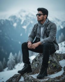 Outdoor Portrait in winter